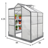 Greenhouse 6ft x 4ft With Base - Like New