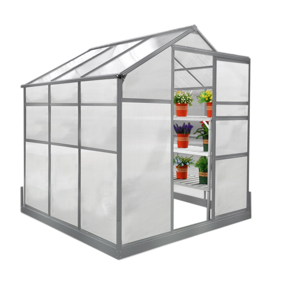 Greenhouse 6ft x 6ft With Base - Like New