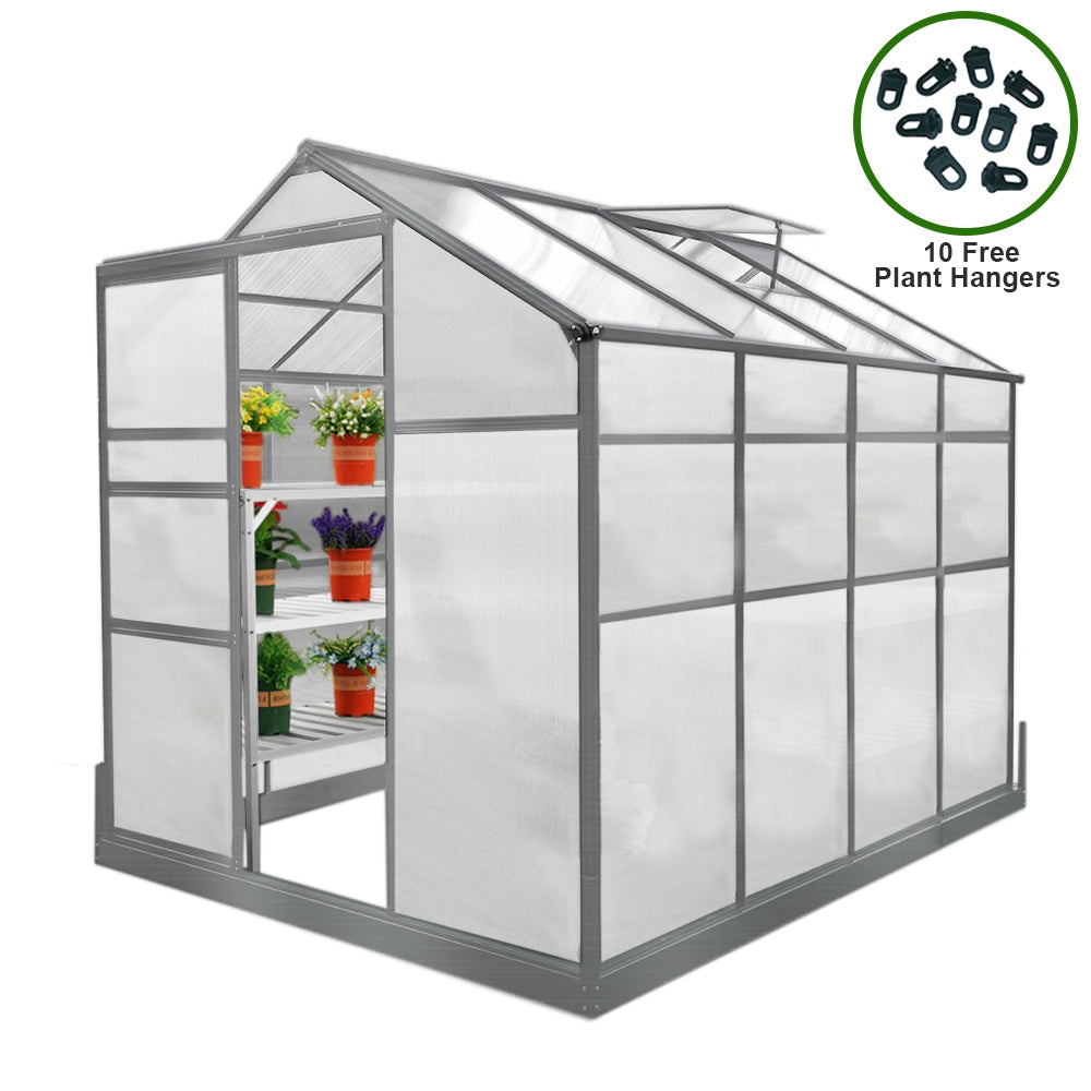 Greenhouse 6ft x 8ft With Base - Used - Good