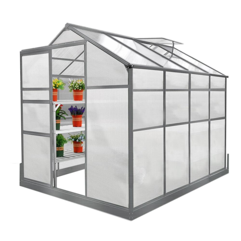 Greenhouse 6ft x 8ft With Base - Like New