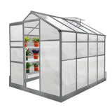 Greenhouse 6ft x 8ft With Base - Used - Good
