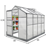 Greenhouse 6ft x 8ft With Base - Used - Good