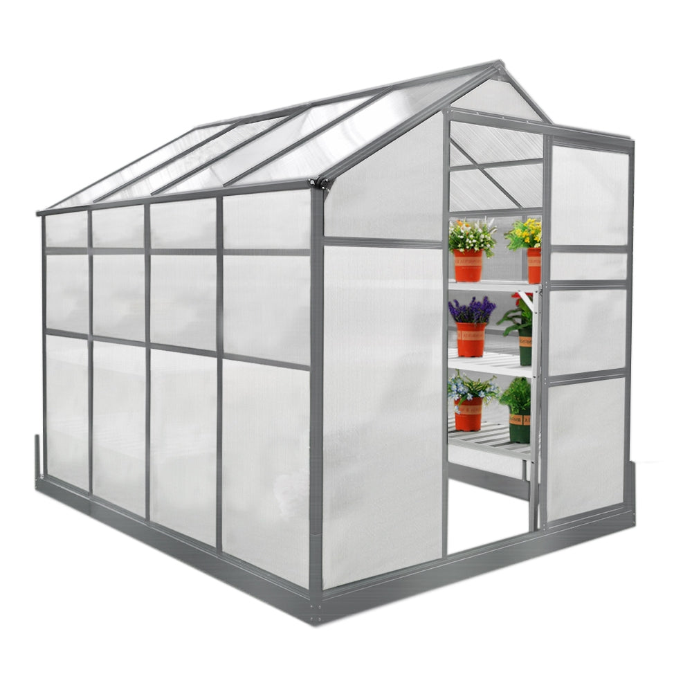 Greenhouse 6ft x 8ft With Base - Used - Good