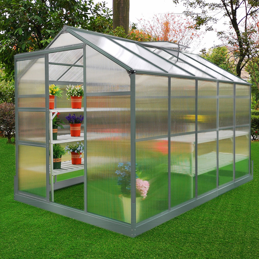 Greenhouse 6ft x 10ft With Base - Used - Acceptable