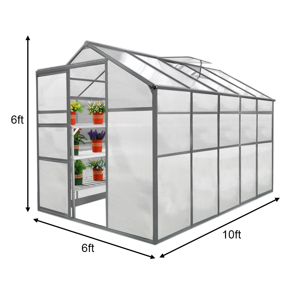 Greenhouse 6ft x 10ft - Used - Acceptable