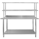 Kukoo 6ft Catering Bench with Double Over-shelf - Used - Very Good