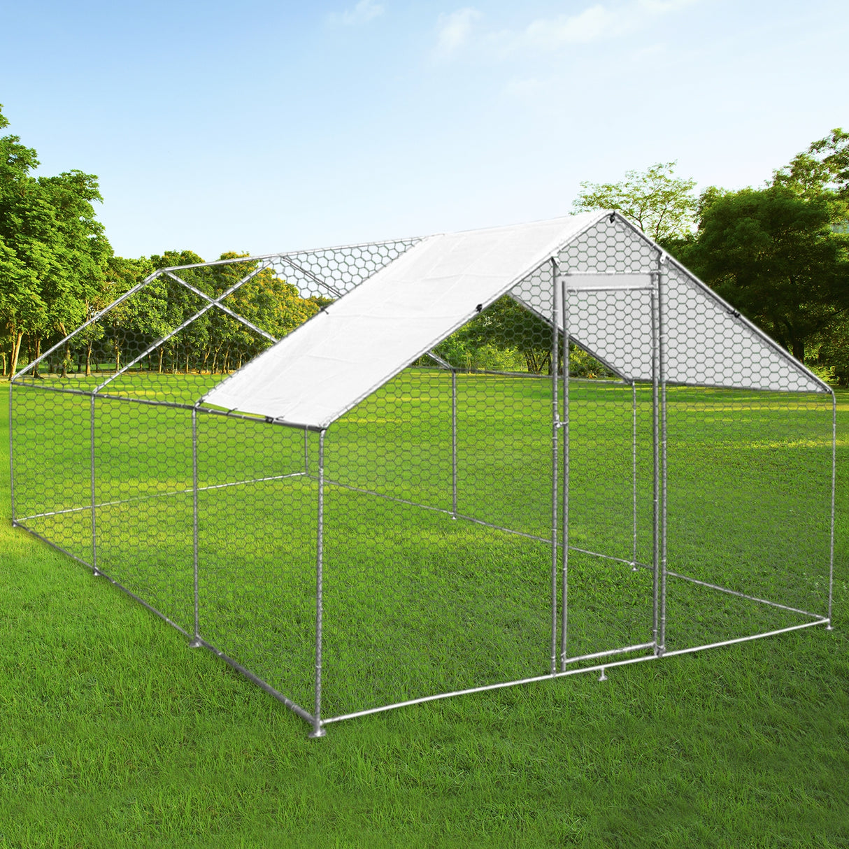 Chicken Run 4m x 6m x 2m - Used - Very Good