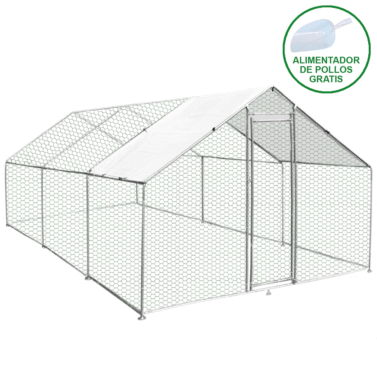 Chicken Run 4m x 6m x 2m - Used - Good