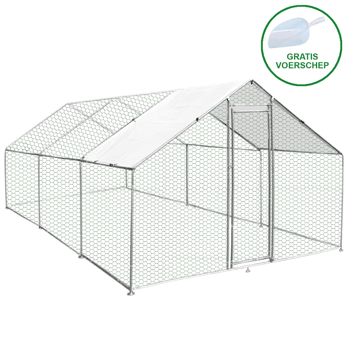 Chicken Run 4m x 6m x 2m - Used - Good