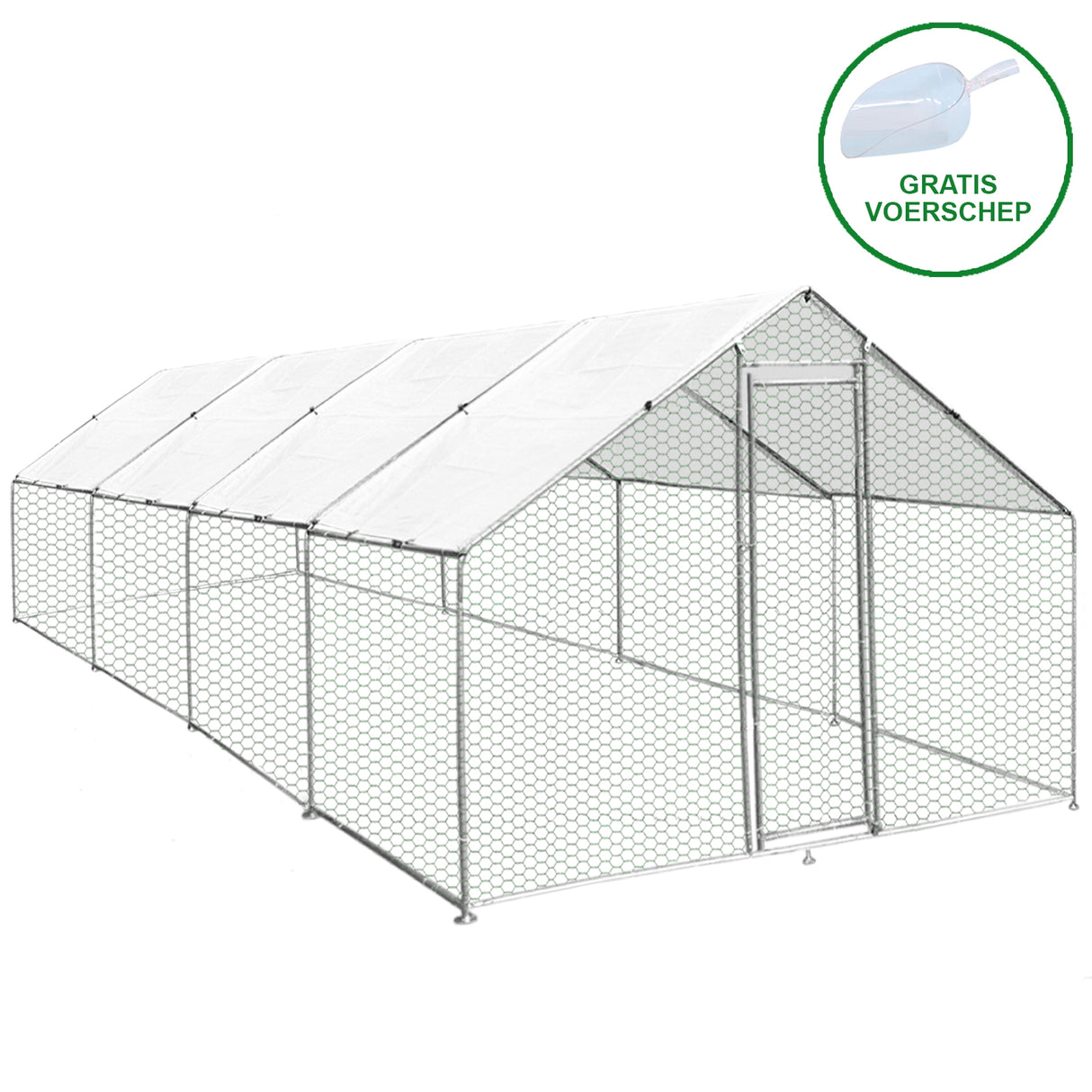 Chicken Run 4m x 8m x 2m - Used - Very Good