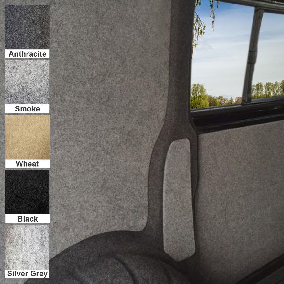 Van Carpet Lining / Anthracite Dark Grey - Used - Very Good