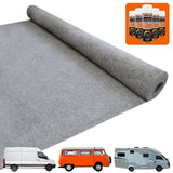 Van Carpet Lining / Smoke & 5 Adhesive Cans - Used - Good