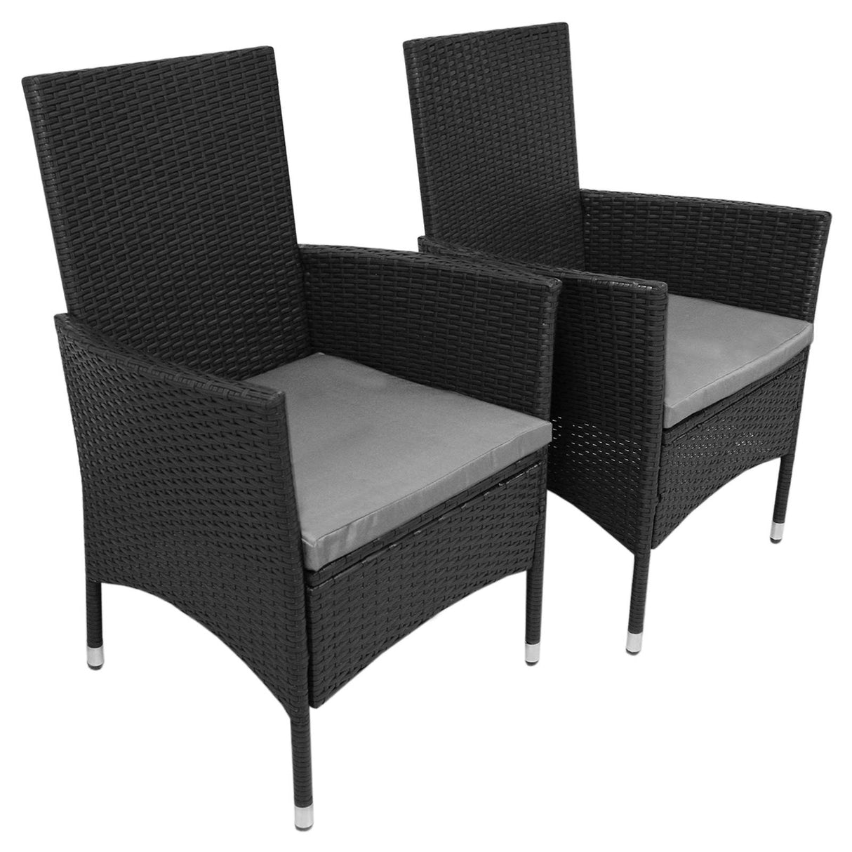 Jardí Rattan Bistro Set Black - Used - Good