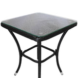 Jardí Rattan Bistro Set Black - Used - Good