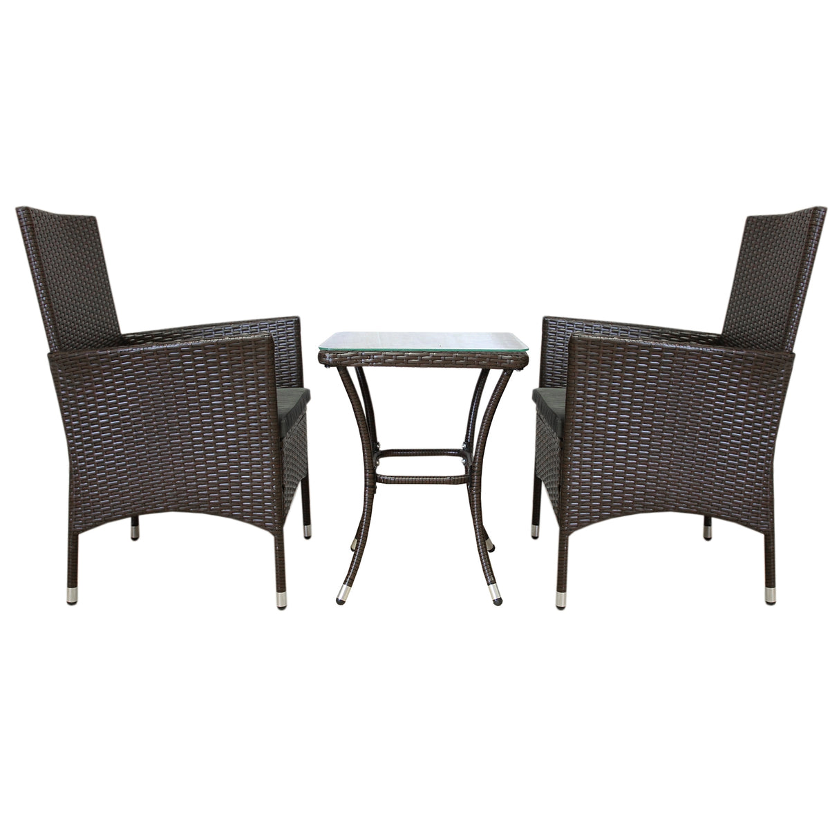 Jardí Rattan Bistro Set Brown - Like New