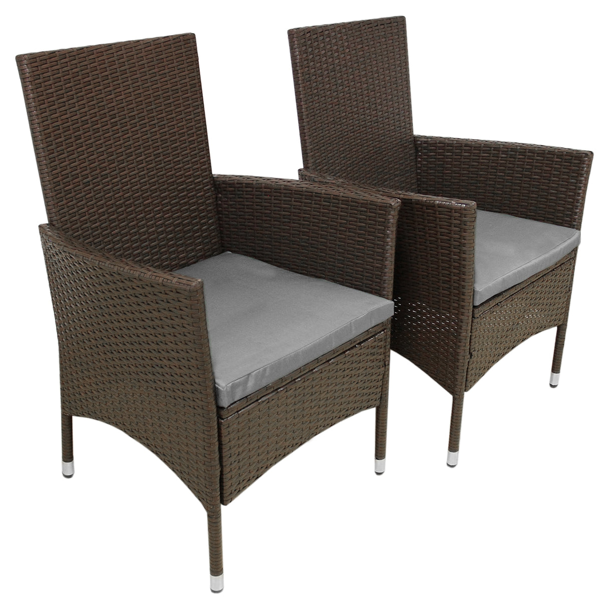 Jardí Rattan Bistro Set Brown - Like New