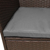 Jardí Rattan Bistro Set Brown - Used - Good