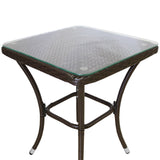 Jardí Rattan Bistro Set Brown - Like New