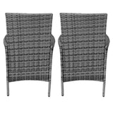 Jardí Rattan Bistro Set Grey - Used - Good
