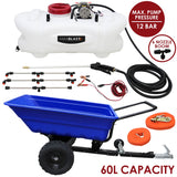 Off Road ATV Trailer and 60 Ltr Sprayer Bundle - Used - Good