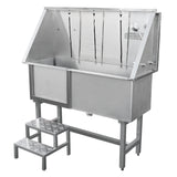 Pet Dog Bath Steel Tub Washing Station 400mm - Used - Good