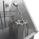 Pet Dog Bath Steel Tub Washing Station 400mm - Used - Good