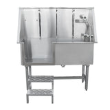 Pet Dog Bath Steel Tub Washing Station 400mm - Used - Good