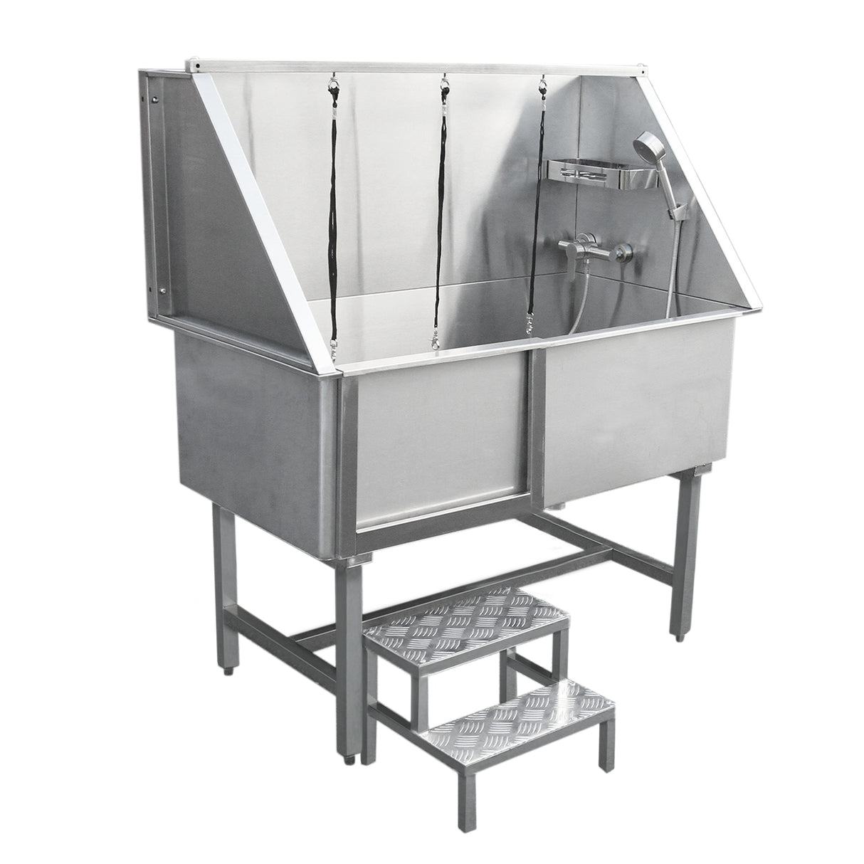 Dog Grooming Bath Steel Pet Wash Station 600mm - Used - Good
