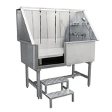 Dog Grooming Bath Steel Pet Wash Station 600mm - Like New