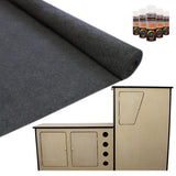 11sqm Anthracite Van Lining & Glue With Camper Kitchen - Like New