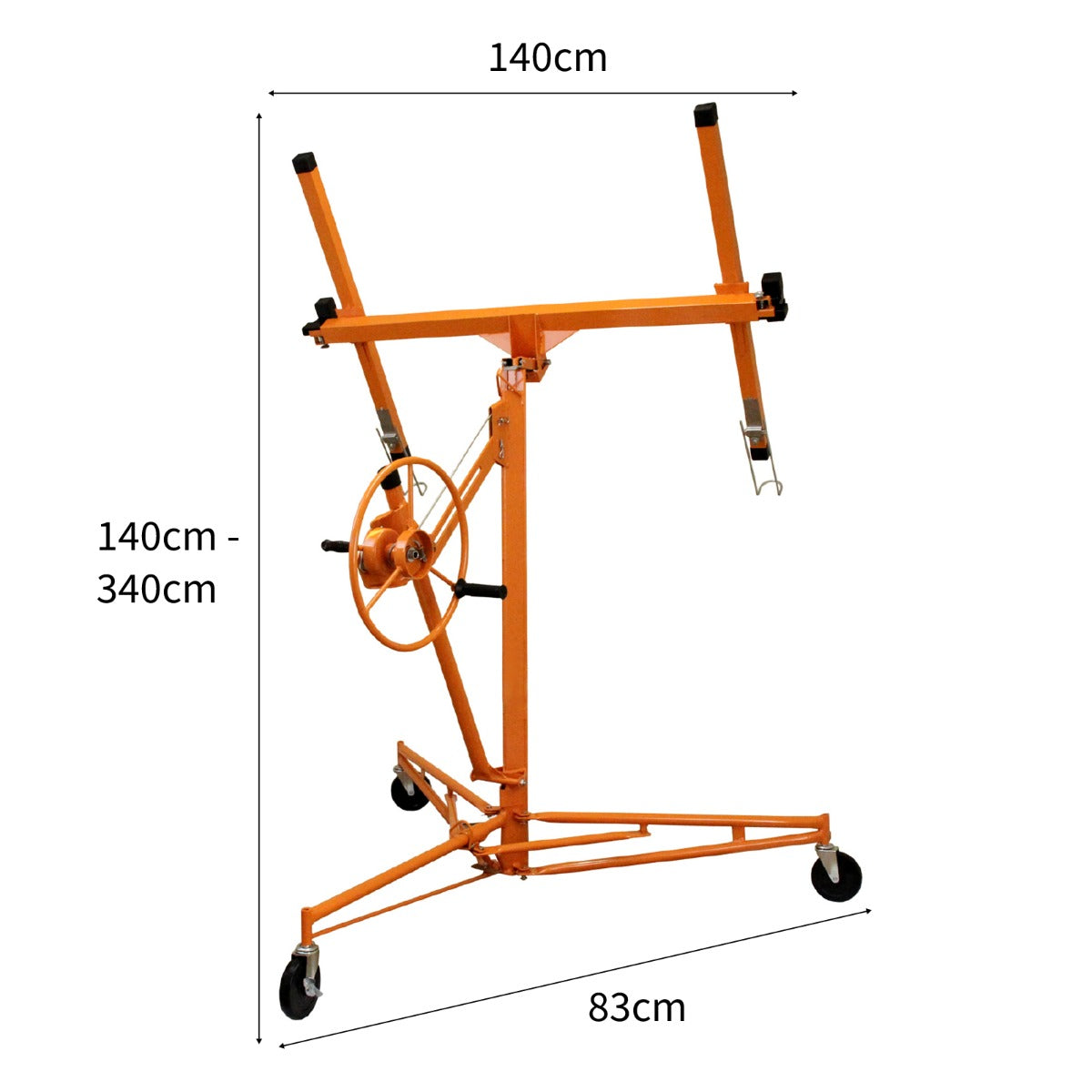 11ft Drywall & Plasterboard Lifter Hoist - Used - Very Good