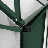 Greenhouse Polycarbonate 6ft x 4ft With Base (Green) - Used - Very Good