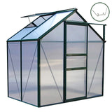 Greenhouse Polycarbonate 6ft x 4ft (Green) - Like New
