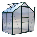 Greenhouse Polycarbonate 6ft x 4ft (Green) - Used - Acceptable