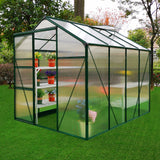 Greenhouse Polycarbonate 6ft x 8ft (Green) - Used - Good