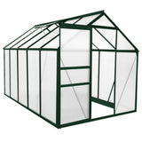 Greenhouse Polycarbonate 6ft x 10ft (Green) - Like New