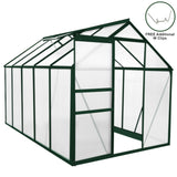 Greenhouse Polycarbonate 6ft x 10ft (Green) - Like New
