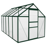 Greenhouse Polycarbonate 6ft x 10ft (Green) - Used - Acceptable