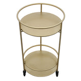 Gold Drinks Trolley Bar Cart - Small - Used - Very Good