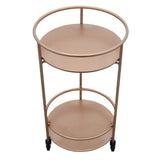Rose Gold Drinks Trolley Bar Cart - Small - Used - Good