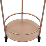 Rose Gold Drinks Trolley Bar Cart - Small - Used - Good