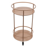 Rose Gold Drinks Trolley Bar Cart - Small - Used - Good