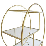 Gold Drinks Trolley Bar Cart - Large - Used - Very Good