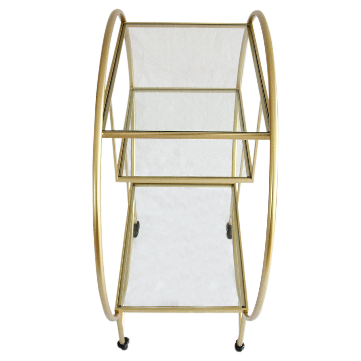 Gold Drinks Trolley Bar Cart - Large - Used - Very Good