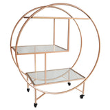 Rose Gold Drinks Trolley Bar Cart - Large - Used - Very Good