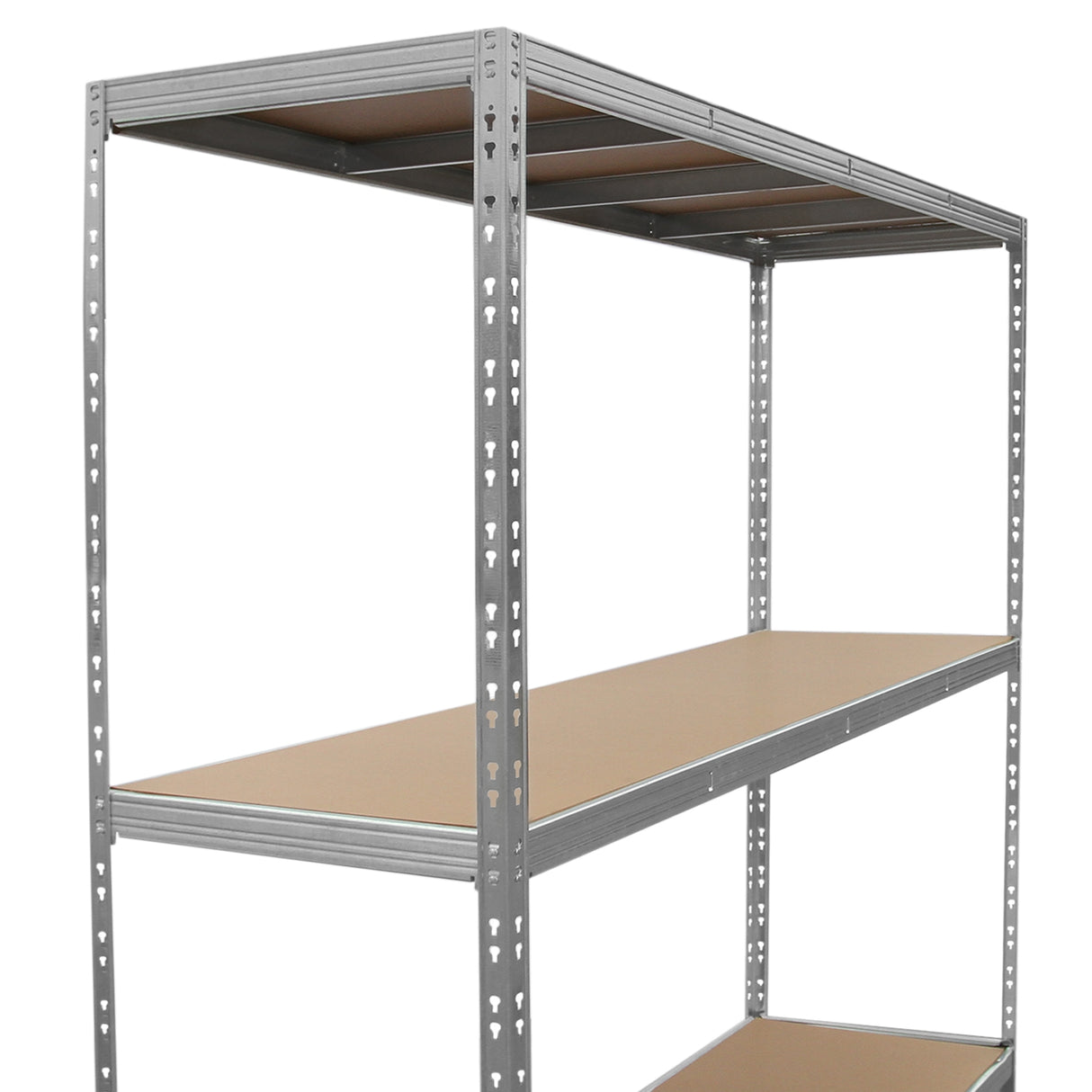 Galvanised Steel Heavy-Duty Racking Unit - Like New