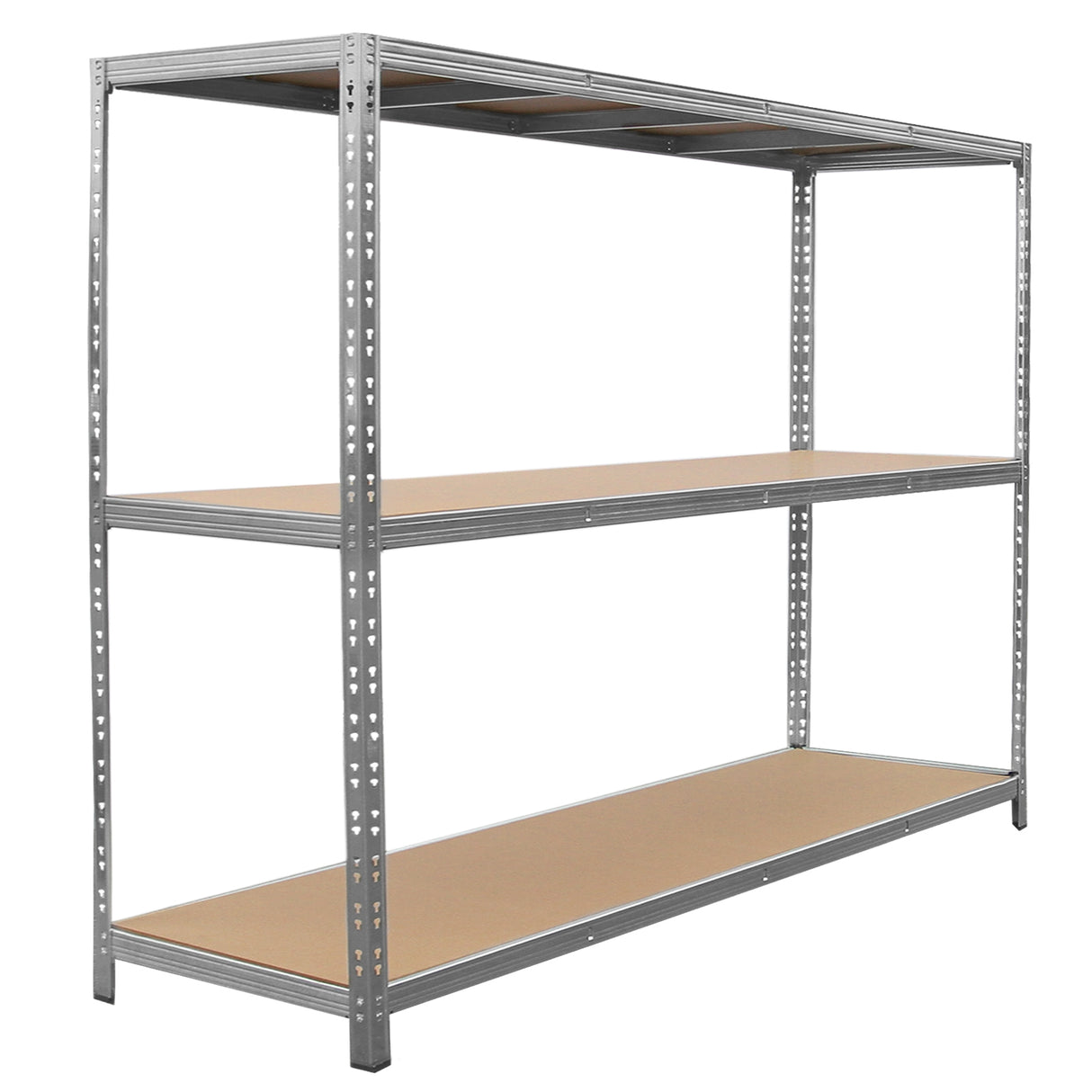 Galvanised Steel Heavy-Duty Racking Unit - Like New