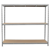 Galvanised Steel Heavy-Duty Racking Unit - Like New
