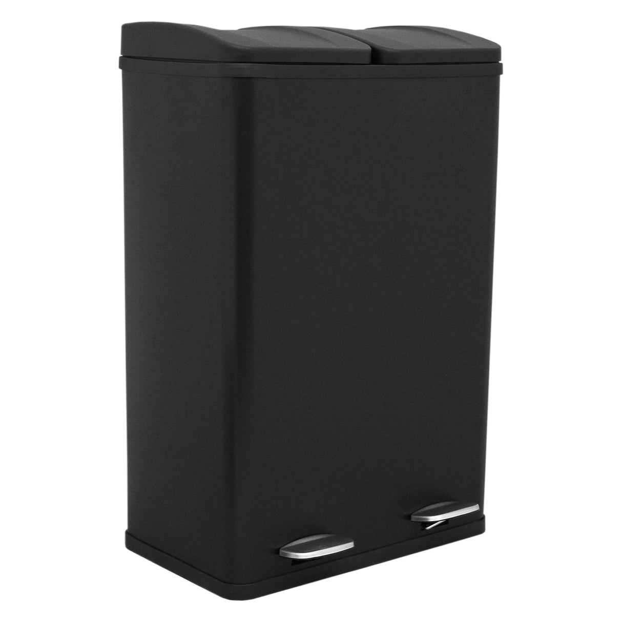 60L Dual Pedal Bin In Black - Like New