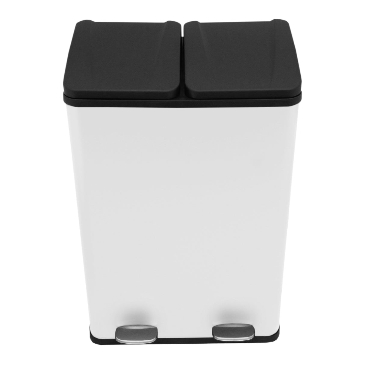 60L Dual Pedal Bin In White - Used - Acceptable